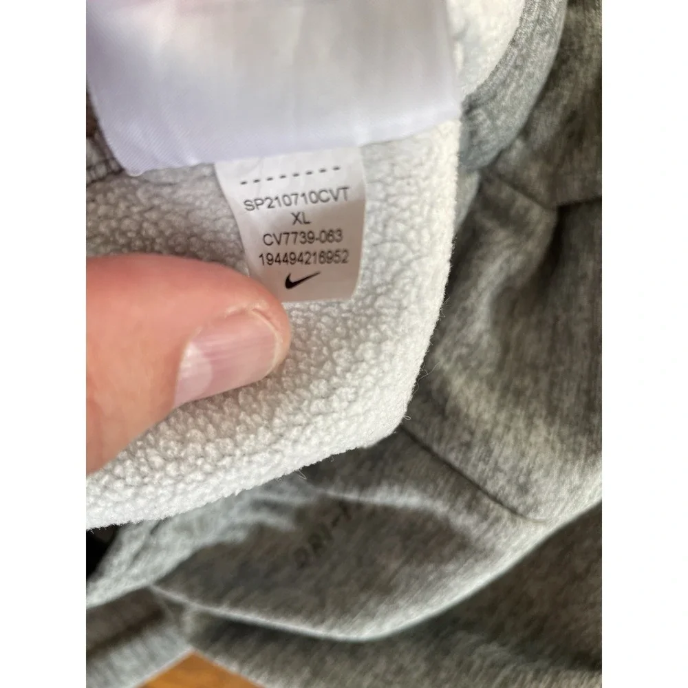 Nike Sweatpants sz XL Therma Fit Heather‎ Gray Jogger Pants Dri Fit